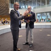 Raadslid Erik en Burgemeester Offinga