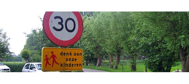 denk aan onze kinderen