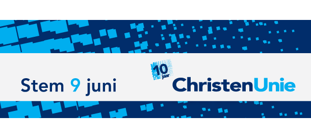 Topbanner Stem 9 juni ChristenUnie
