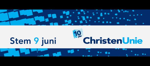 Topbanner Stem 9 juni ChristenUnie